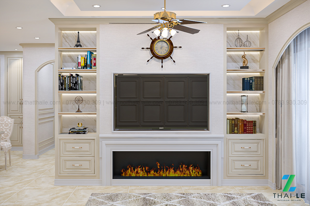 Thiết kế nội thất căn hộ The Horizon Q.7 - 96m2